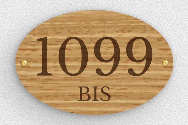 plaque Bois - 150 x 100 mm - pl-maison-bois-029-1