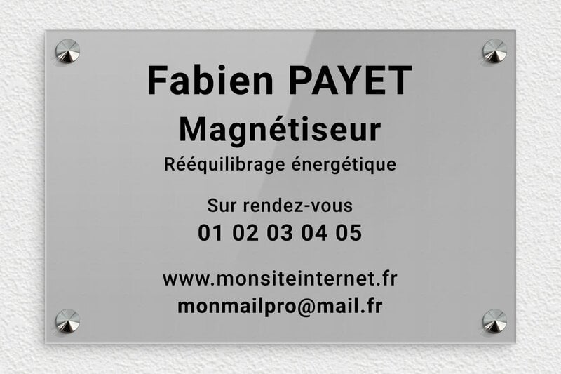 plaque Plexiglass - 300 x 200 mm - plaquepro-job-magnetiseur-002-0