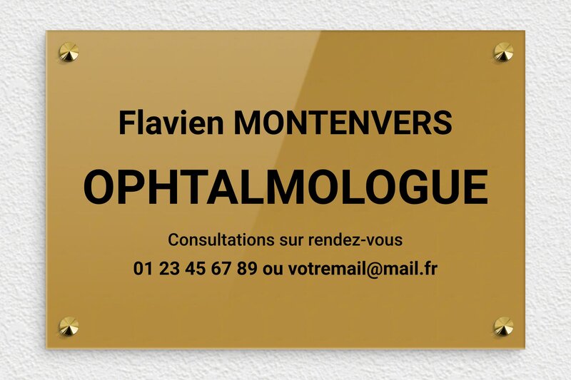 plaque Plexiglass - 300 x 200 mm - plaquepro-job-ophtalmologie-009-4