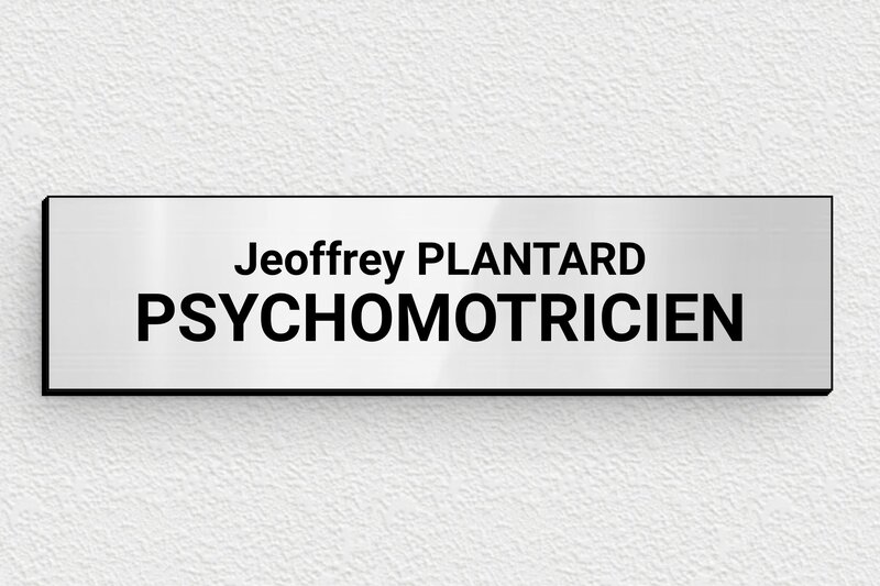 plaque PVC - 100 x 25 mm - ppro-job-psychomotricien-006-1