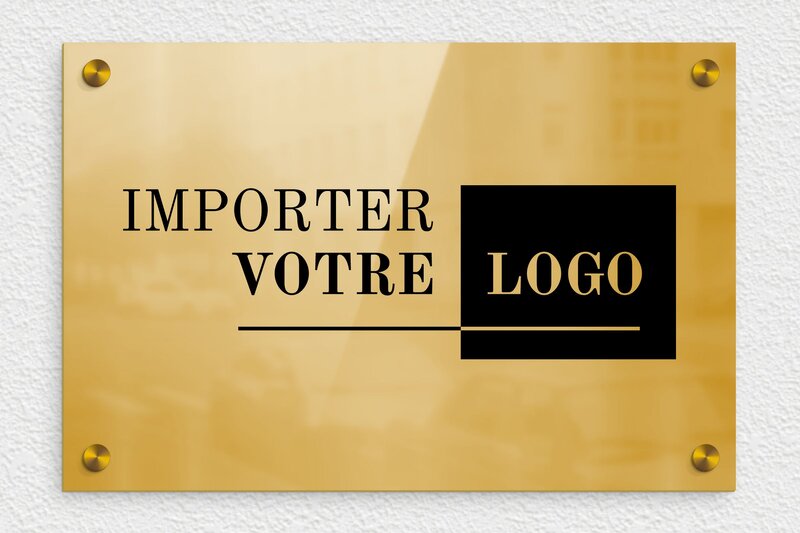 plaque Laiton - 300 x 200 mm - ppro-logo-003-1