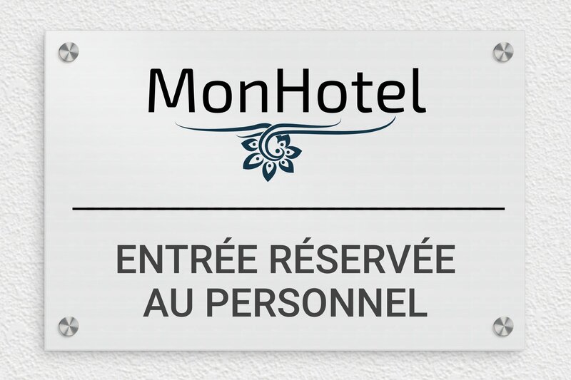 plaque Aluminium - 300 x 200 mm - secteur-tourisme-hotel-006-3