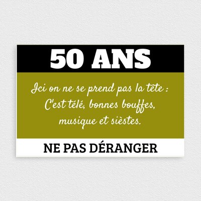 Carte Annversare Humorstque Pour Femme 50 Ans