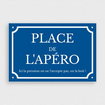 Plaque émaillée Humoristique "N'hésitez Pas à Demander" – Déco Murale En Métal