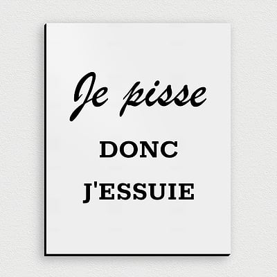 [FACILE] Cuvette Toilettes Humour | OTYPO