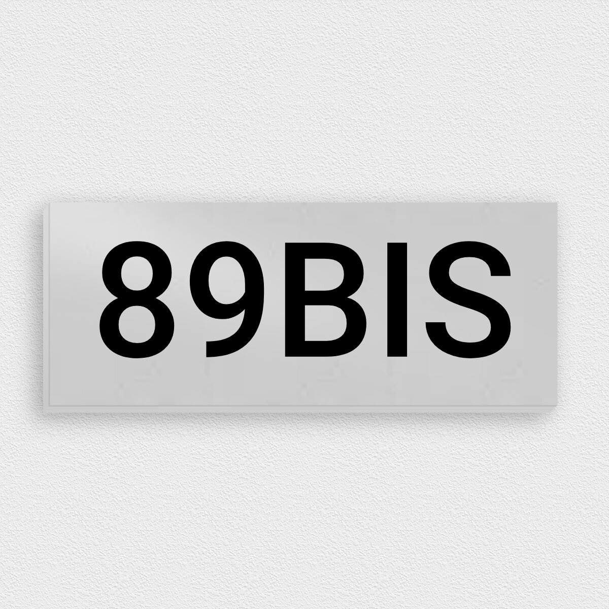 Grands Numéros De Maison Modernes En Métal Avec Kit De Clous, 1,5 / 20,4 / 25,4 Cm De Haut, Numéro D'adresse Flottante En Acier Inoxydable Pour Boîte Aux Lettres Extérieure, Maison, 20,3