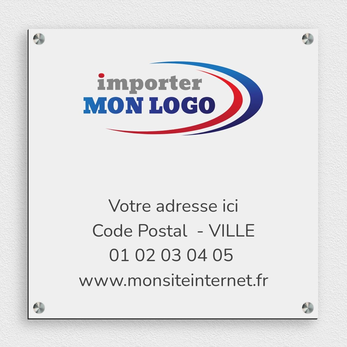 Enseigne Publicitaire Subaru - Alu Dibond 16x74cm - Logo Voiture - NEUF