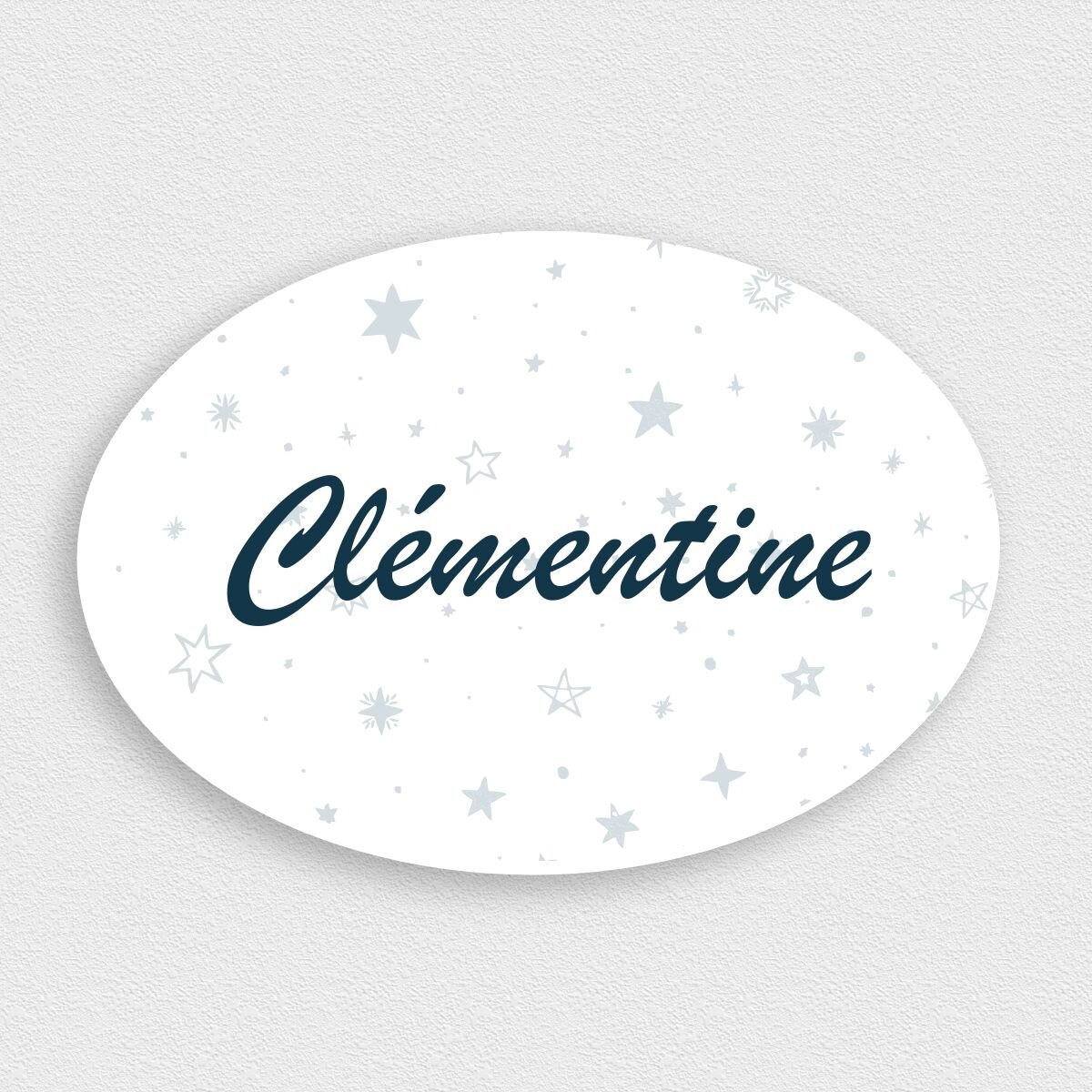 Plaque de porte à personnaliser - Texte ou pictogramme