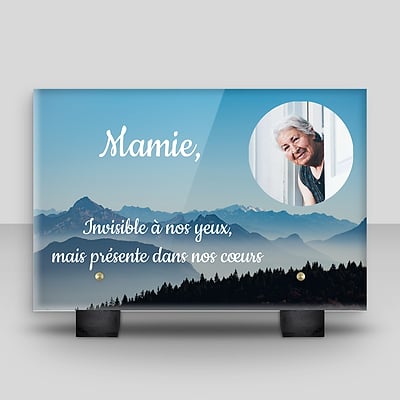 [SIMPLE] Plaque Obsèque : Gravure en Ligne sur Mesure | OTYPO