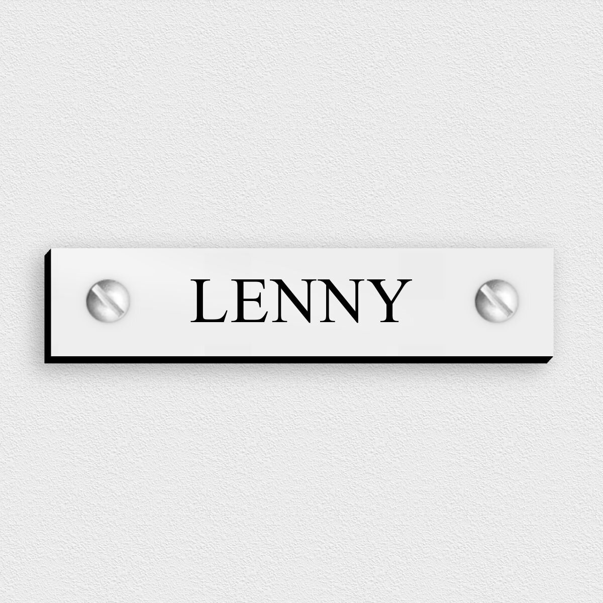 Plaque Signalétique Vierge | PSD Premium