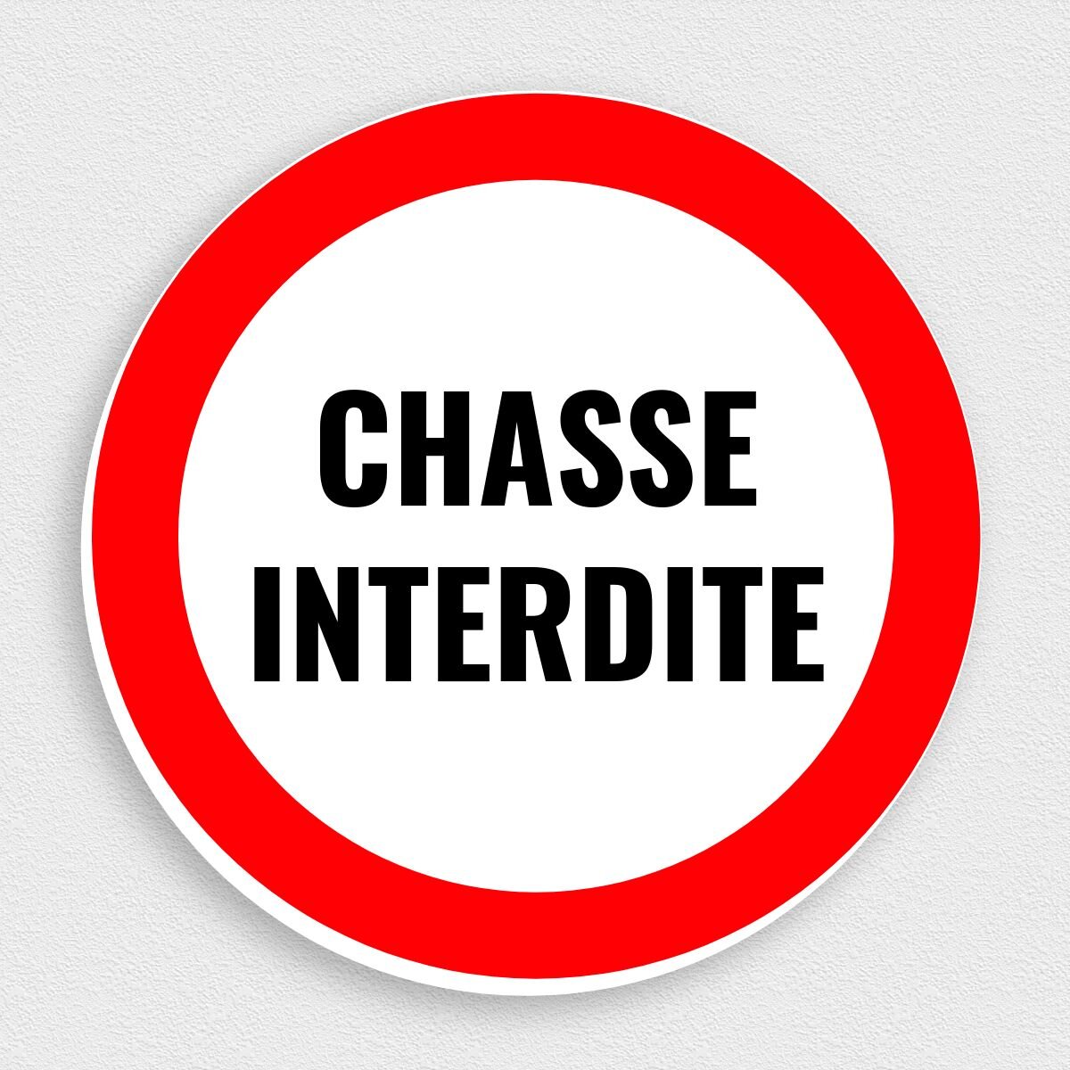 Panneau Chasse Interdite pour Votre Propriété