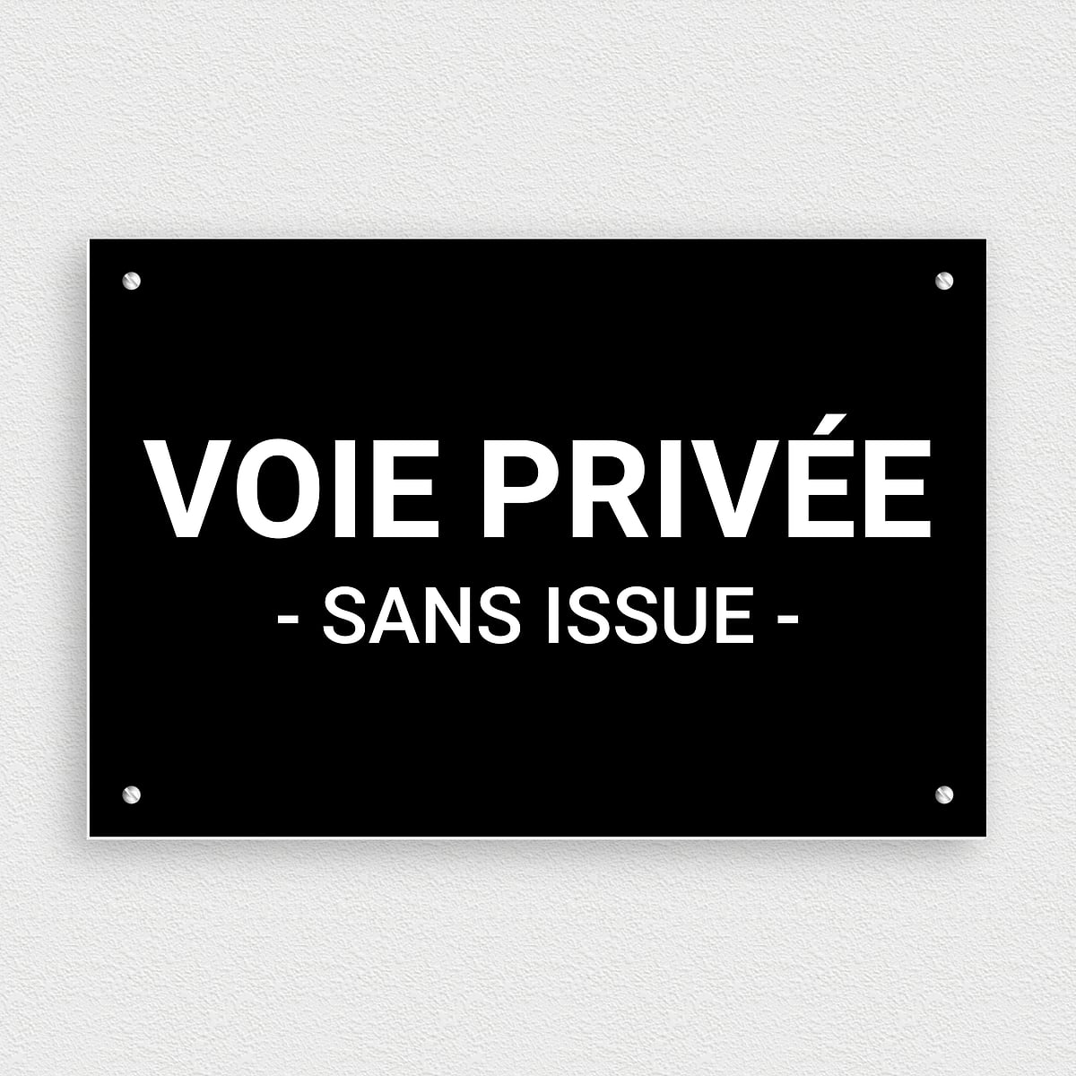 Panneau D'impasse Noir Et Blanc Développement D'un Apprentissage Axé