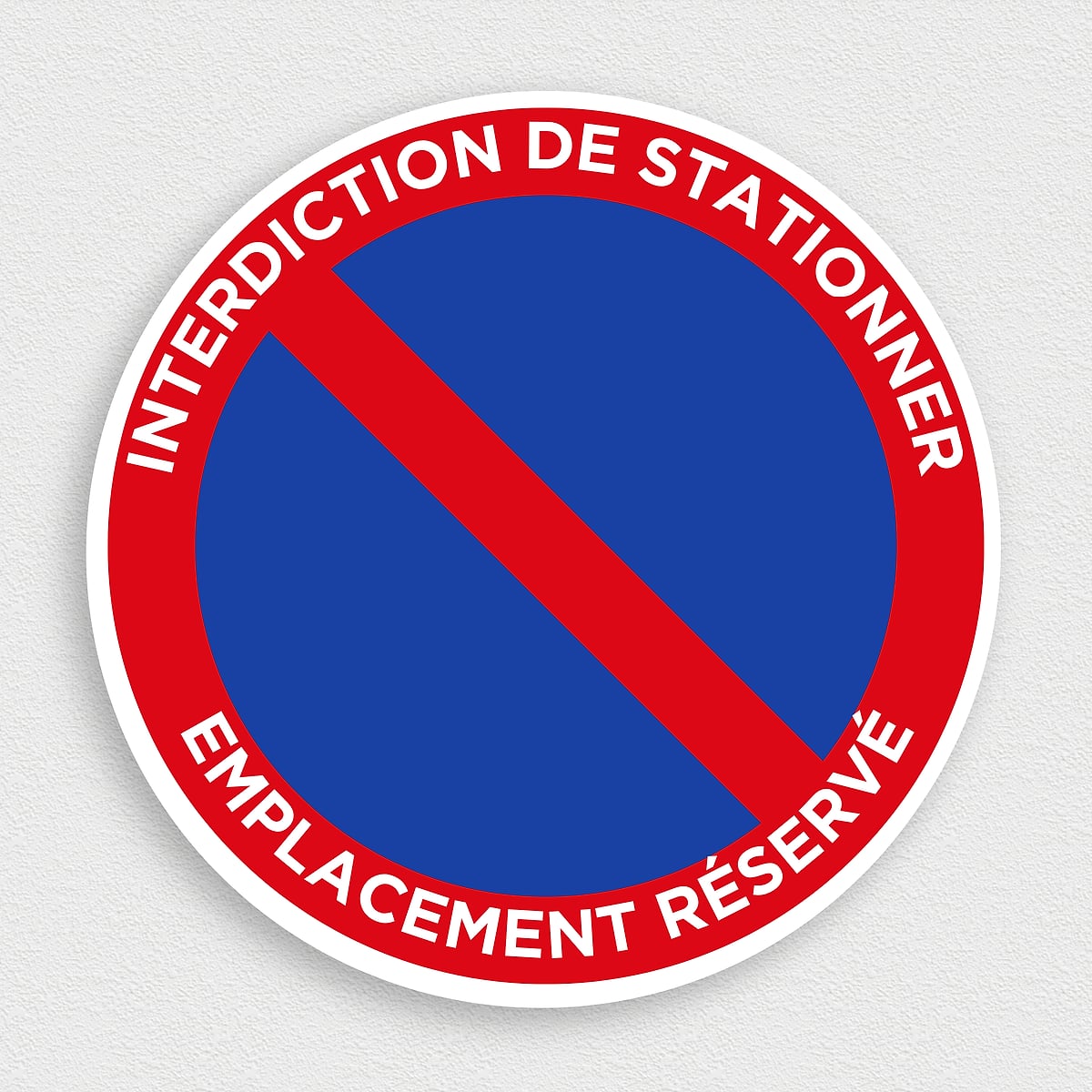 Aua Signaletique Parkverbotsschild – 450 Mm, Aluminium Dibond 3 Mm