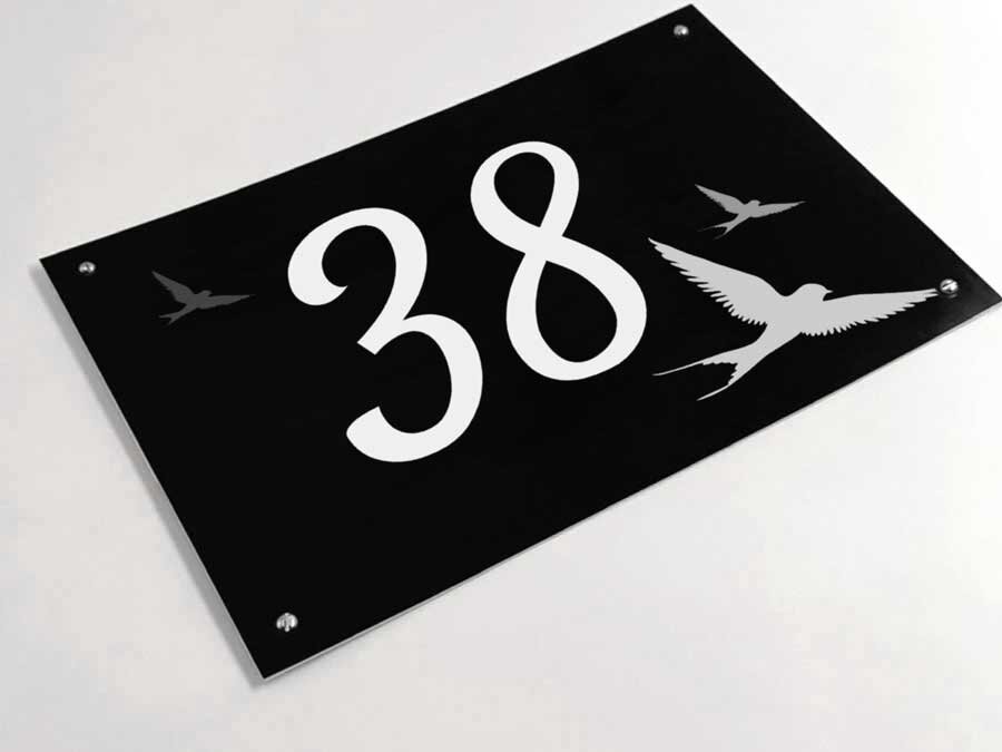 SIMPLE] Nom de Maison - Plaque Personnalisable