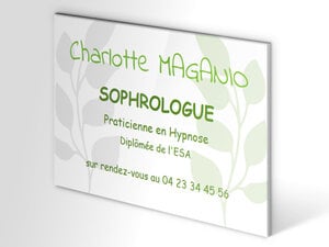 Plaque sophrologue