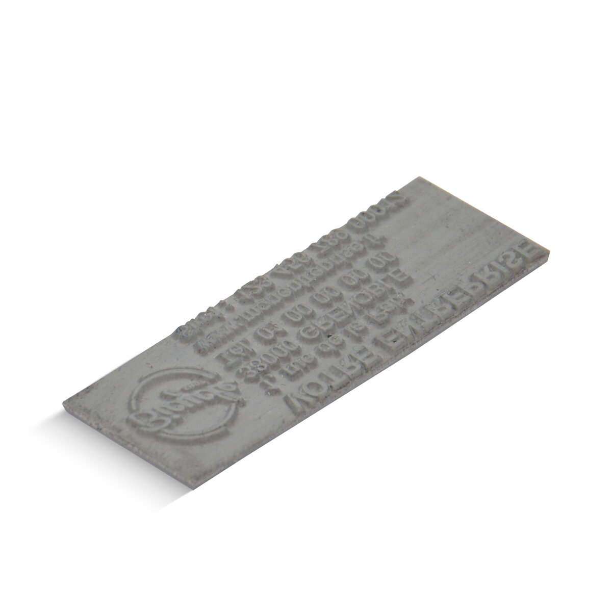 Timbre Caoutchouc Personnalisé Pour Tampon Colop Classic Line 2300 - Gravure Laser Texte Double Face - Dimensions >45x30mm